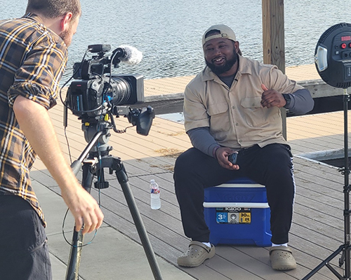 Derrick Wiltz and Pieter Damsteegt