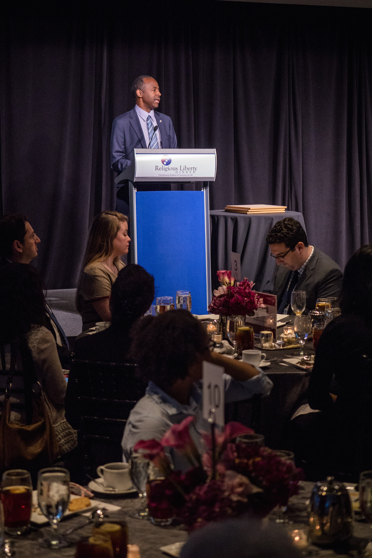 Ben Carson delivers keynote address