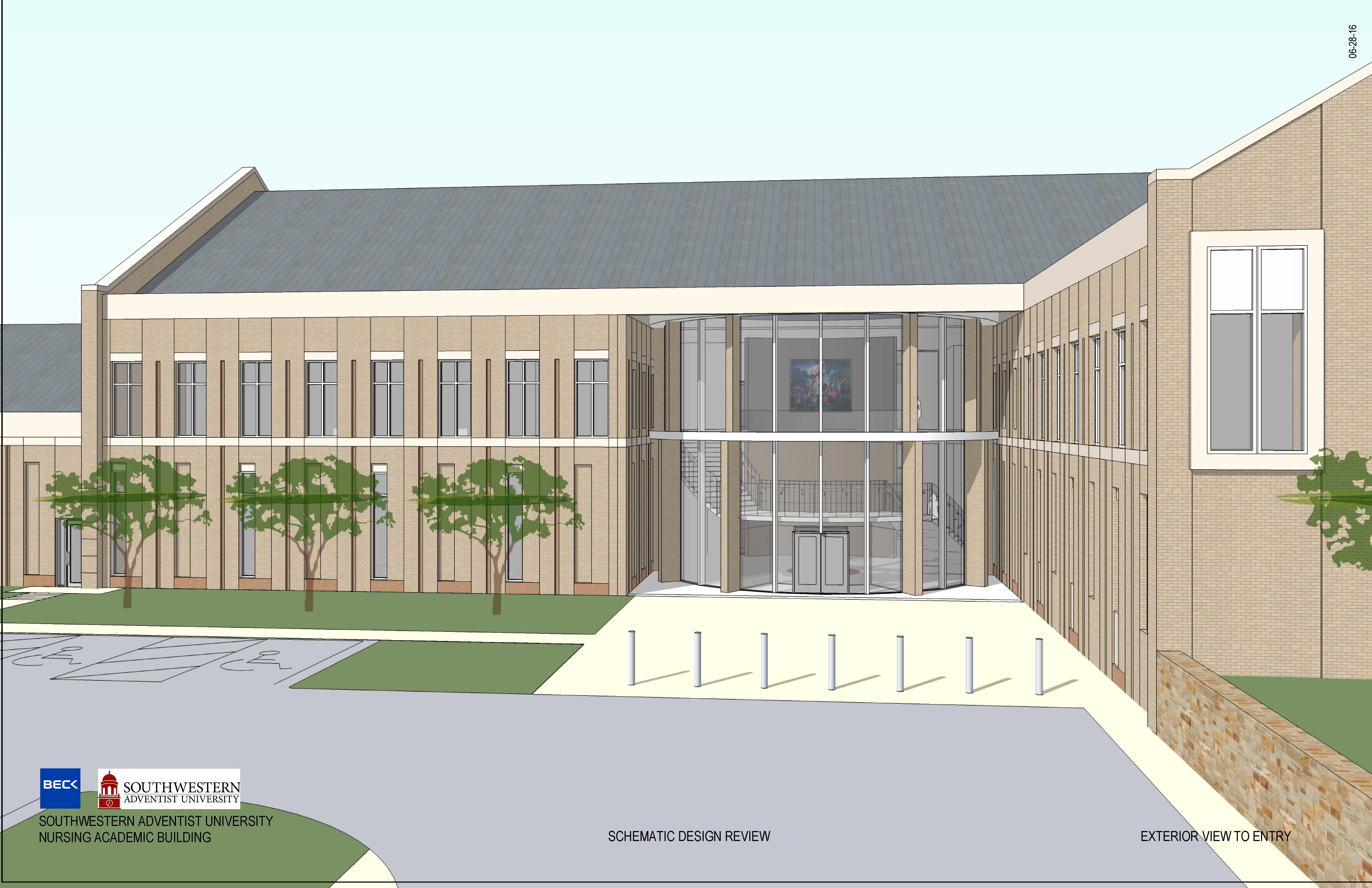 new nursing building schematic