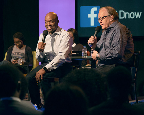 Guest speakers Dan Jackson, NAD president, and Alex Bryant, executive secretary at ITTO at Oakwood.