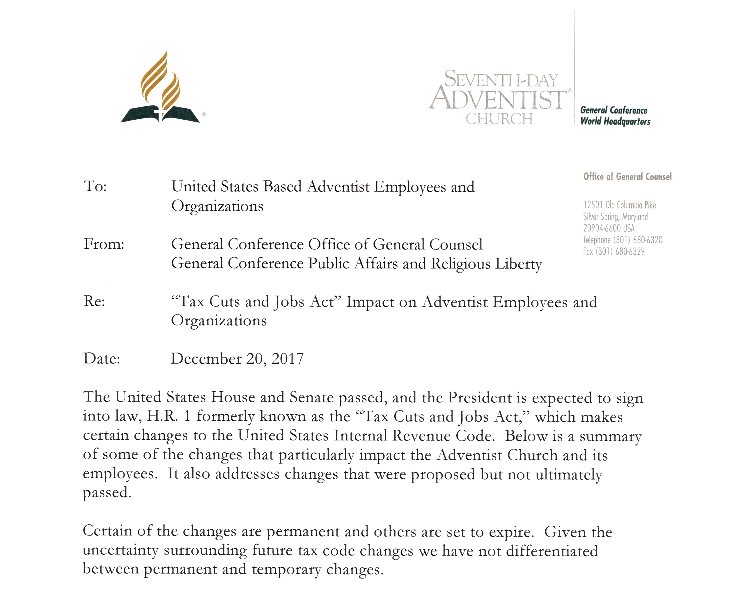 GC-Office-of-general-counsel-memo-tax-reform