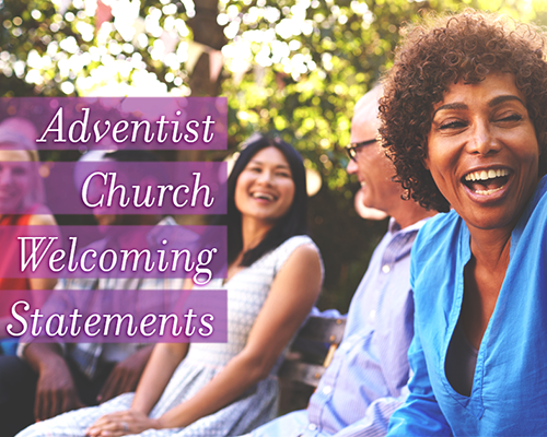 Adventist Church Welcoming Statement graphic