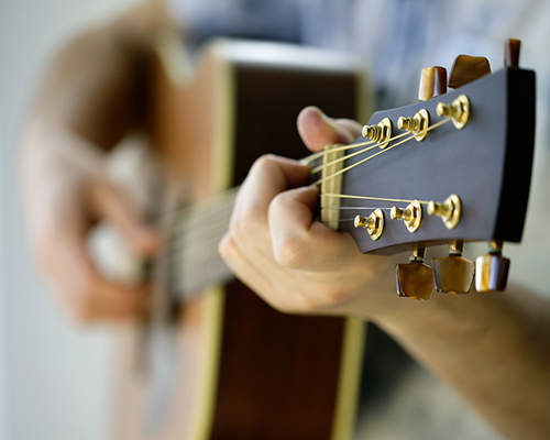 Fount of Every Blessing guitar close up