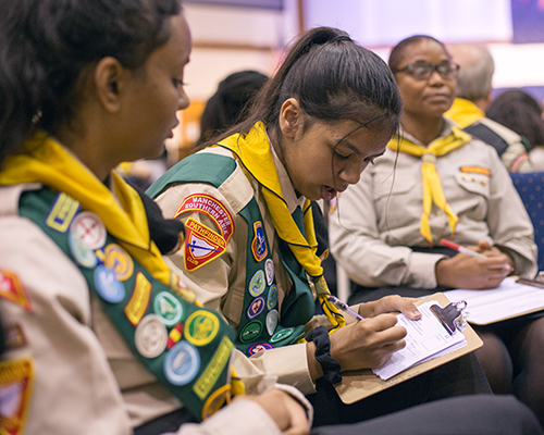 Pathfinder from the British Union’s Manchester Southern Asia Church writes an answer for one of 90 questions based on the Biblical books of Daniel and Esther.