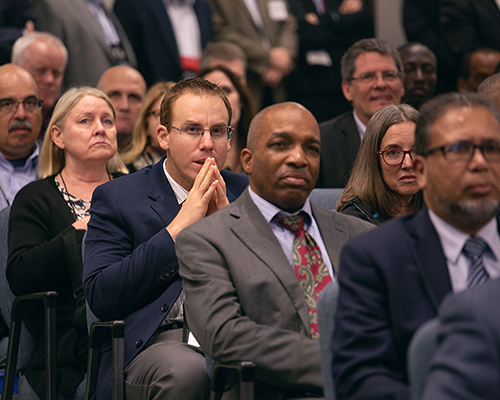 NAD YEM delegates gathered during business session on Nov. 5, 2018
