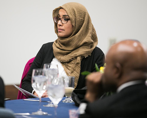 Chaudry from prayer breakfast