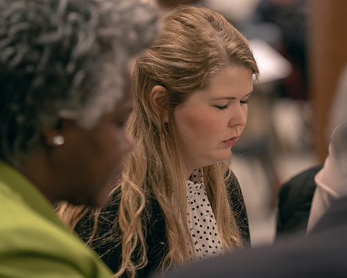 Attendees at the second annual Religious Freedom Prayer Breakfast.
