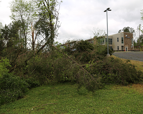 It Is Written headquarters after tornado