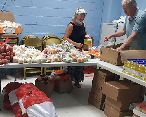 Bermuda Conference ACS St. David church volunteers