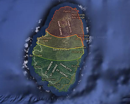 St Vincent volcanic eruption