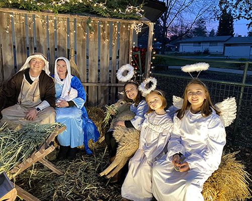 Orangevale drive-thru Christmas