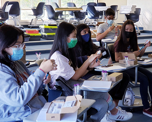 La Sierra STEM summer students