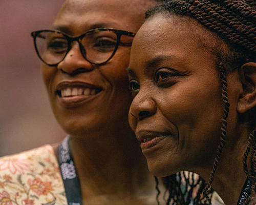 Sharon Mabena and friend at GCS 2022