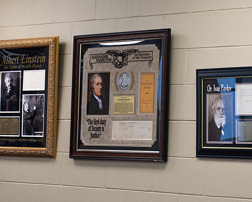 Shaw autograph collection