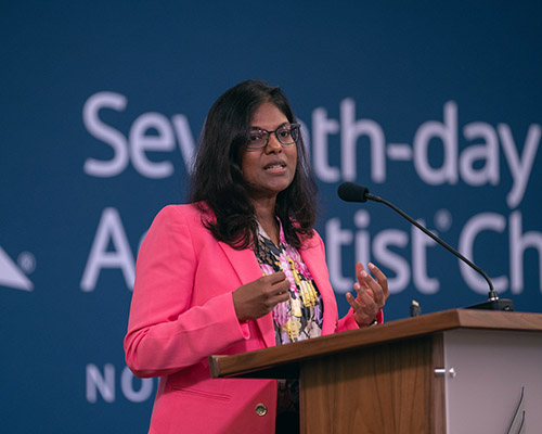 NAD Health Ministries director Angeline Brauer