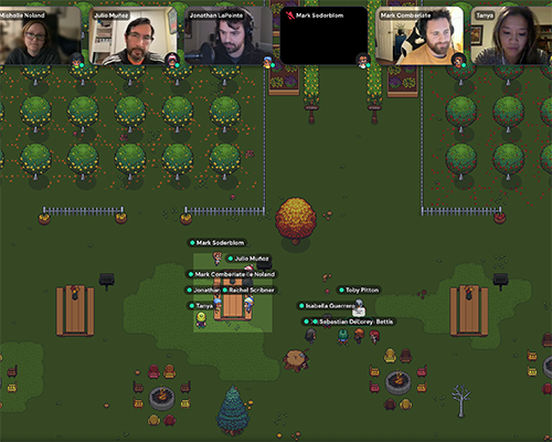 Sonscreen fall 2022 mixer screenshot