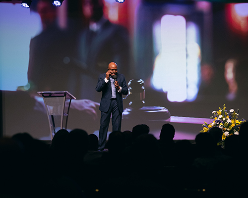 G Alexander Bryant at the 2023 Adventist Ministries Convention