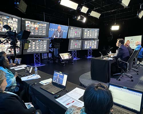 NAD executive committee meeting on May 29, 2024, in NAD studio and on Zoom