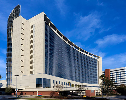 Photo of the exterior of AdventHealth Orlando