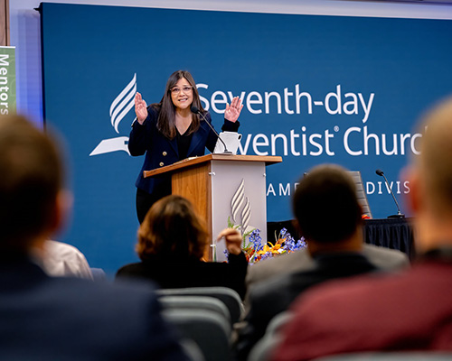Dr. Yami Bazan, president of Union Adventist University