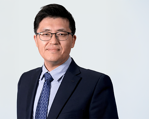 Asian man in business suit, portrait style photo