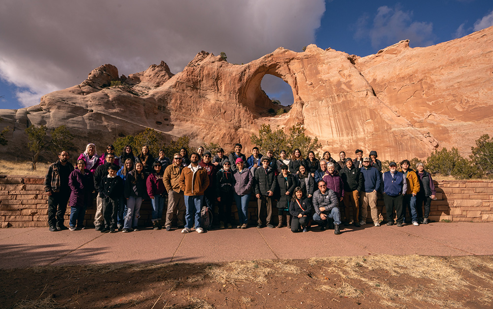 SWAU spring break mission trip group photo