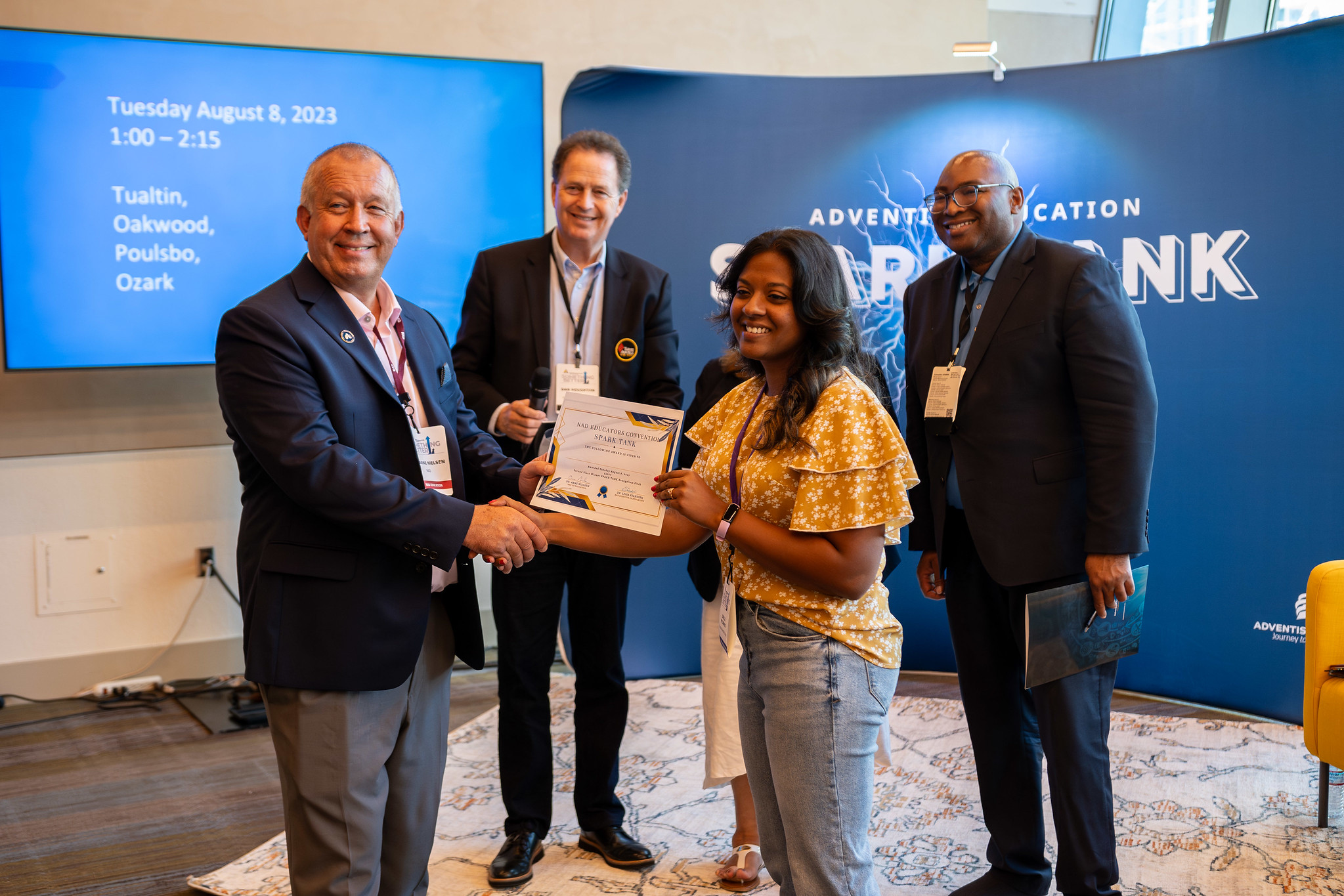 Something Better educators' convention spark tank awards