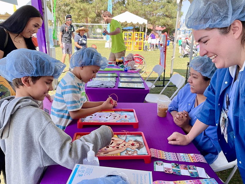 Kids day at Loma Linda hospital