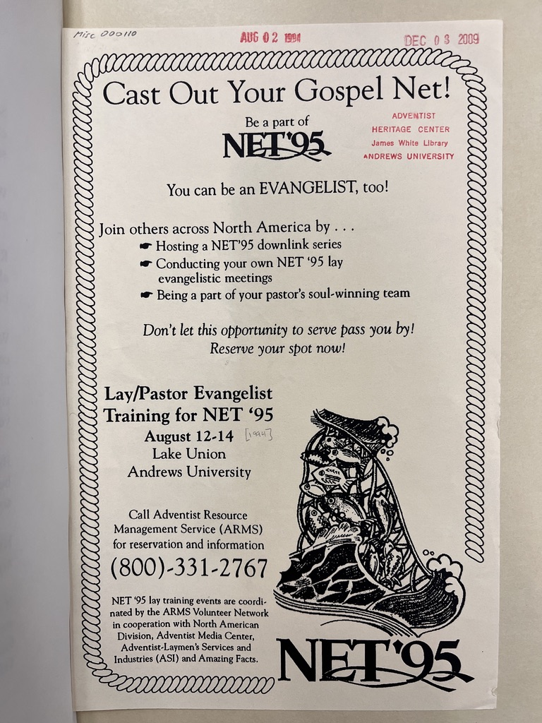 NET 95 advertisement
