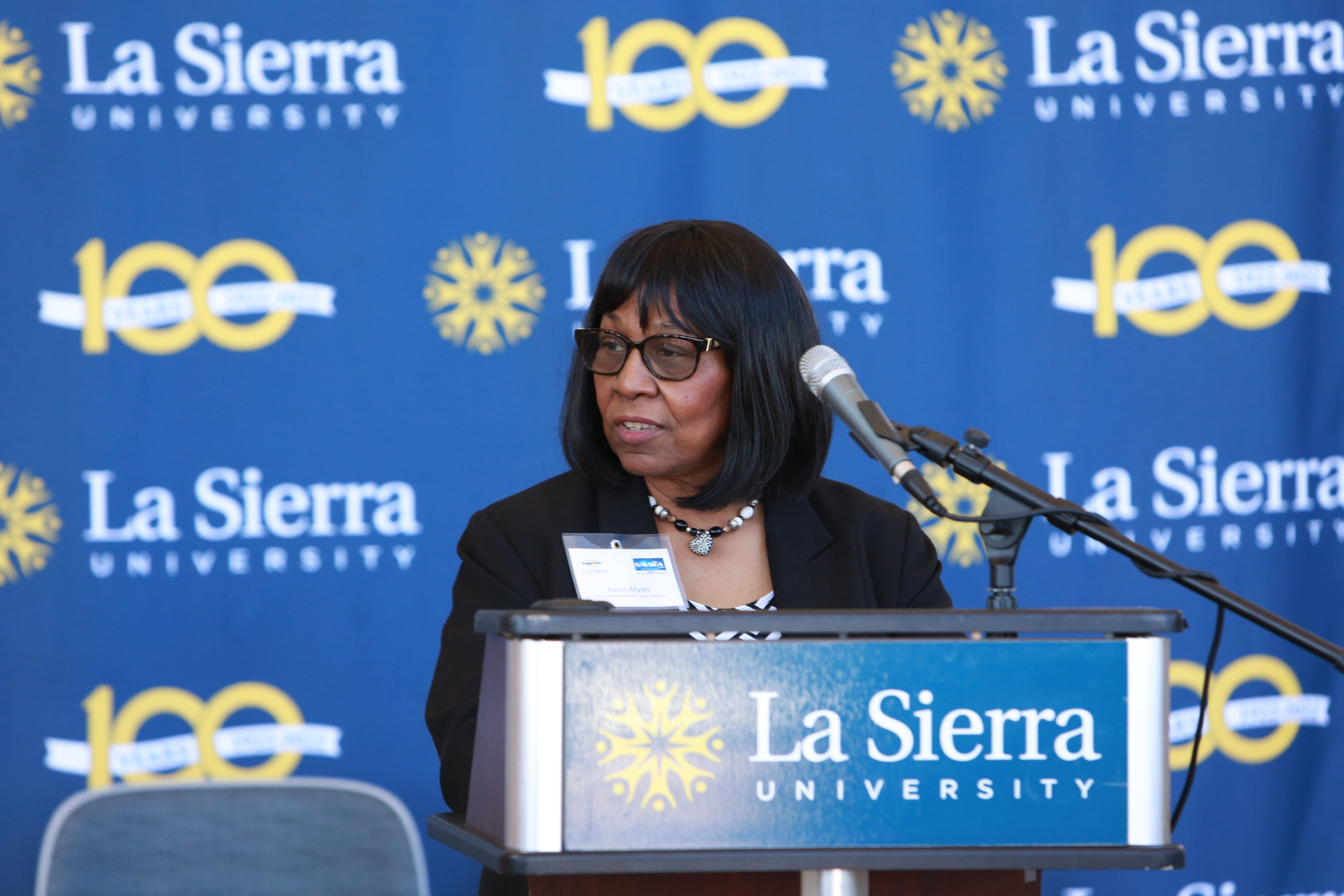 Karon A. Myles, NSWC Corona Division chief technology officer and STEM director/NEEC director, talks about the opportunities available through the Educational Partnership Agreement.