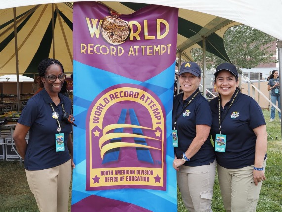 Guinness World Record attempt at 2024 International Pathfinder Camporee