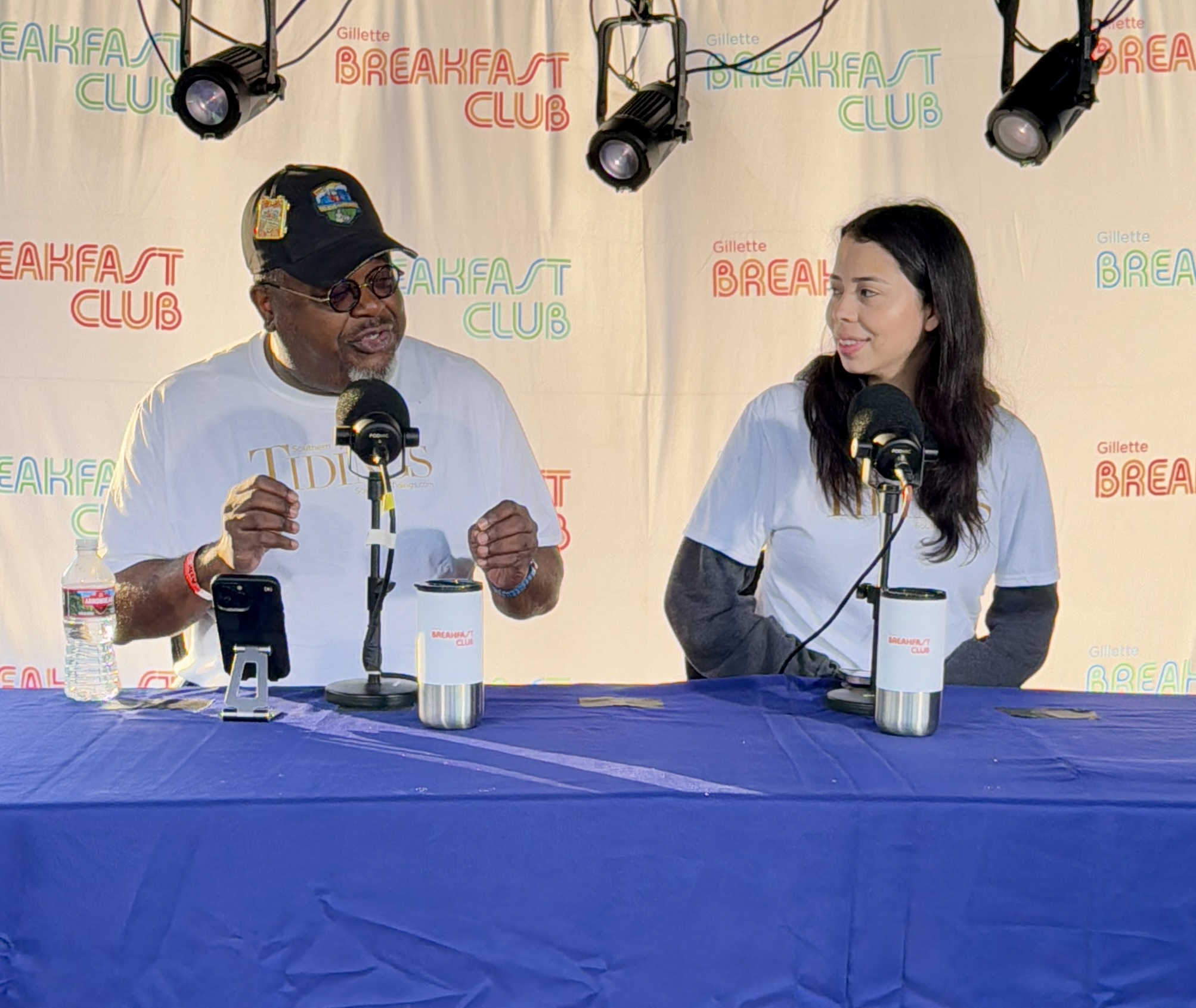 Gillette Breakfast Club co-hosts from the camporee in Wyoming on Aug. 6, 2024