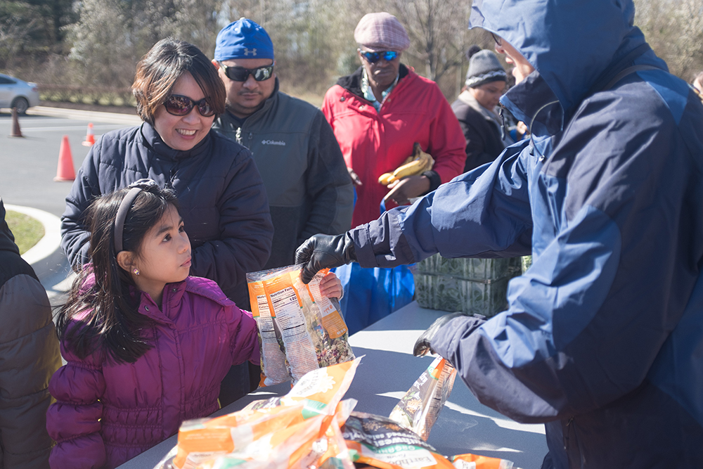 NAD Spring 2018 fresh produce giveaway